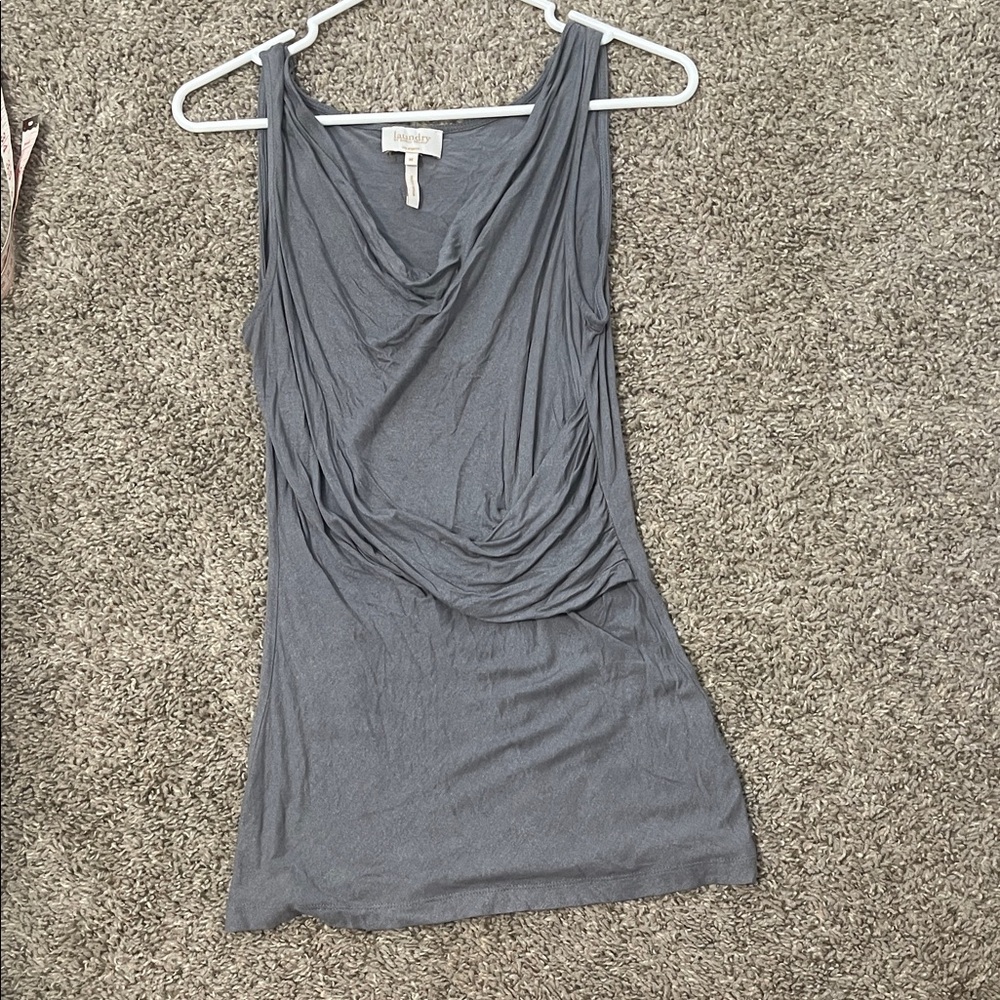 Laundry By Shelli Segal cowl neck top